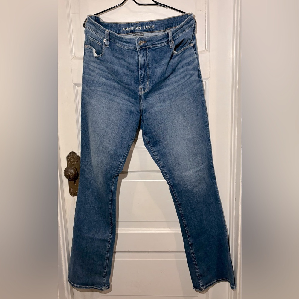 American eagle high rise skinny kick size 20 long